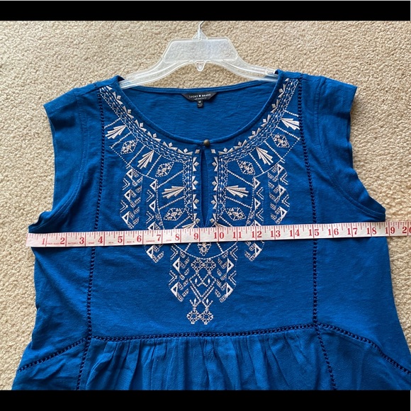 Lucky Brand LA Blouse - Picture 9 of 16